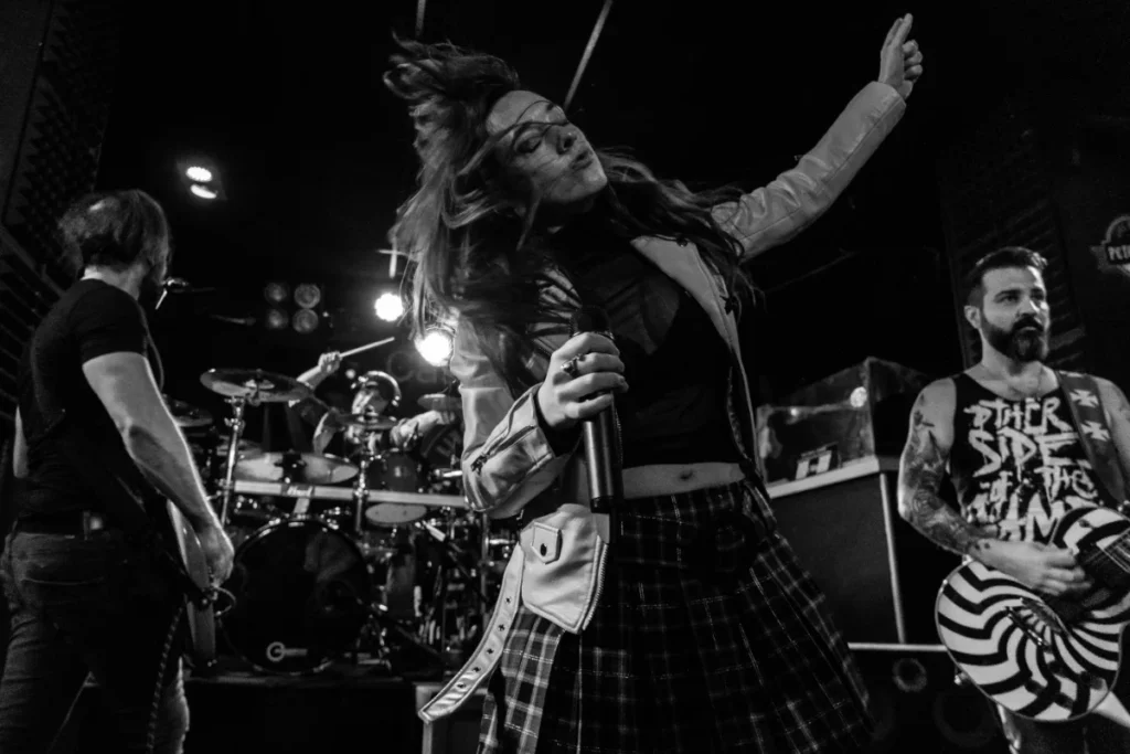 Seventh Hell en la sala Peter Rock de Valencia en directo